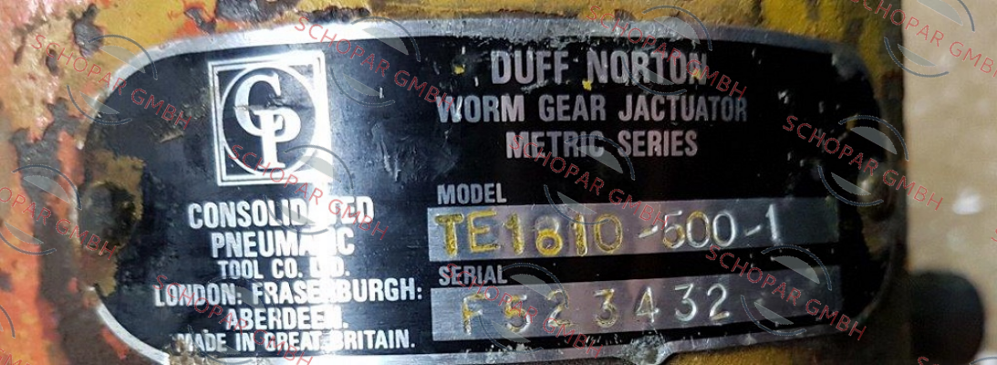 Duff Norton-F523432 Model: TE1810-500-1 price