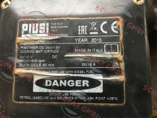 Piusi-Panther DC24/12V  price