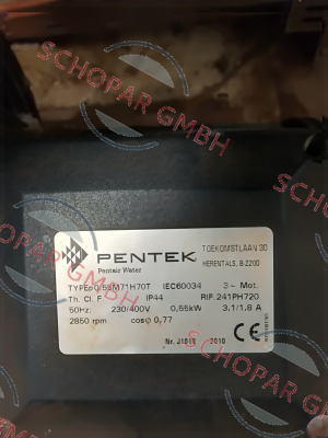Pentek (Pentair)-Packing for 0.55M71H70T  price
