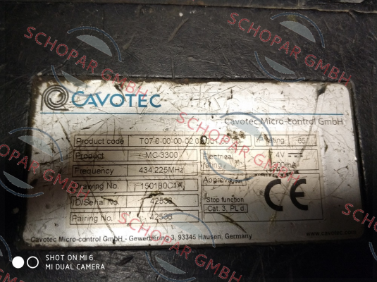 Cavotec-MC 3300 - OEM price