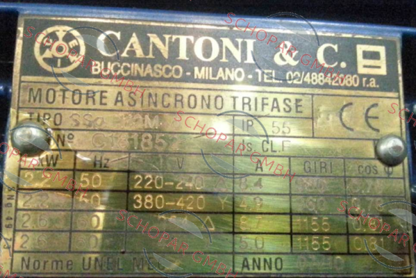 Cantoni-2SIE 112M-6  price