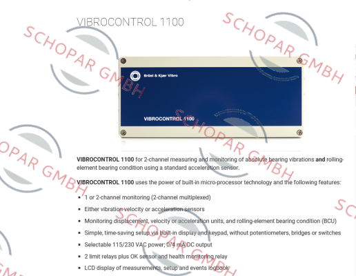 Bruel-Kjaer-VC-1100-C02 price