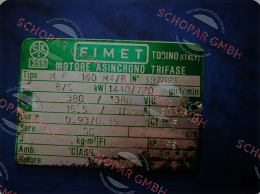 Fimet-MF 160 M4/8 price