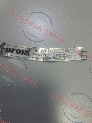 Proval-Type: V705 GGG40/GGG40/EPDM DN500  price