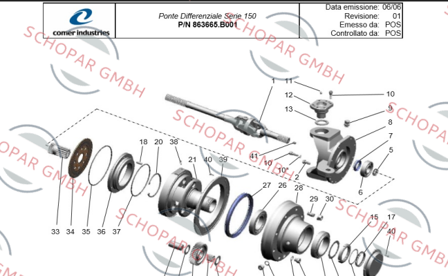 Comer Industries-0000030597 price