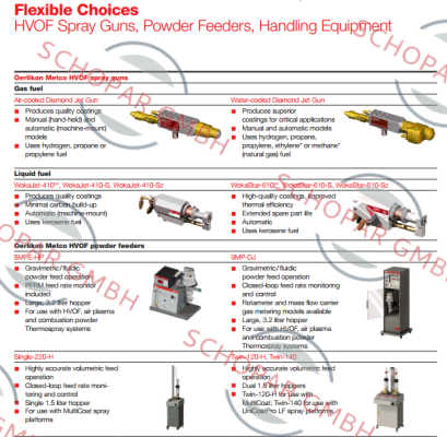 Oerlikon Metco-Water-cooled Diamond Jet Gun  price