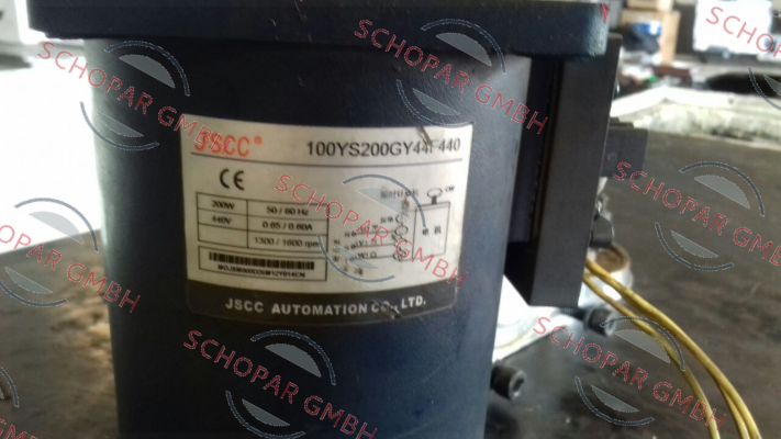 JSCC AUTOMATION CO., LTD.-100YS200GY44F440  price