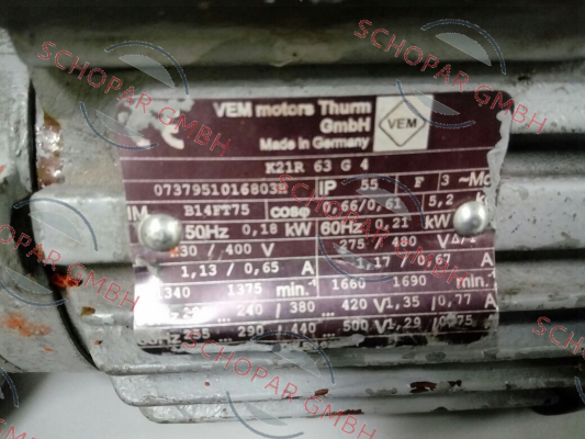 AC Motoren-DM-4-B14K-0,18-63-A-Z0  price