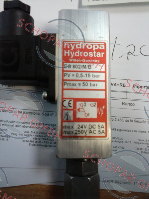 Hydropa Hydrostar-DS-802/M/B (802MB) (12126) price