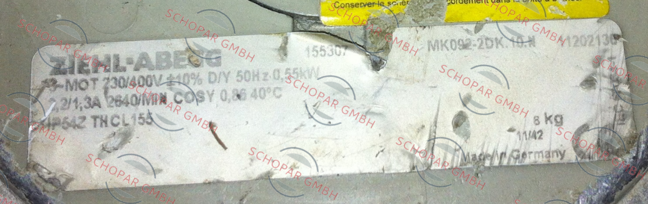 FMV-Lamel (now Ziehl Abegg)-MK092-2DK.10.N     price