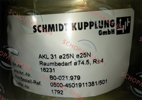 Schmidt Kupplung-16231 price
