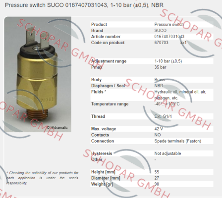 Suco-0.167.407.03.1.043  price
