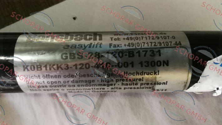 Bansbach-K0B1KK3-120-410--001/1300N  price