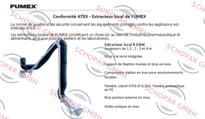 Fumex-R 3000-125EXHC  price