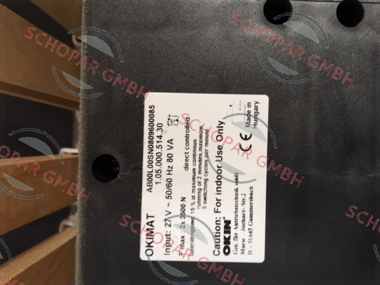 Okin-AB00L00SN0809600085  price