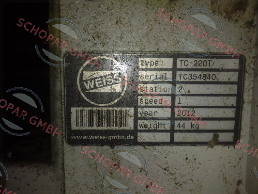 Weiss-TC220T   TC354840 price
