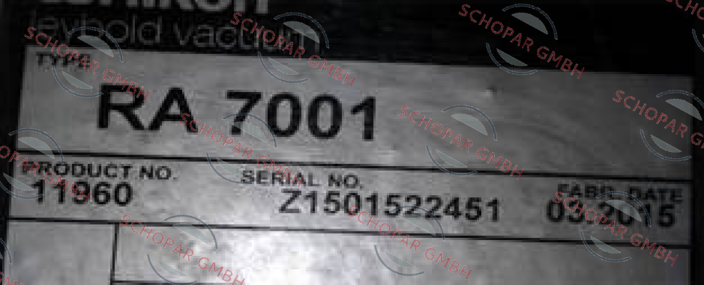 Leybold-RA 7001 price