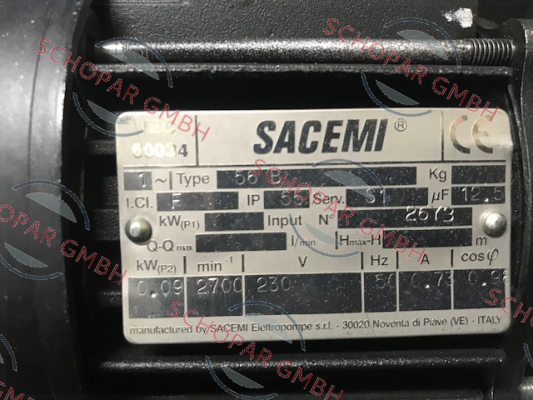 Sacemi-SPV18 1ph price