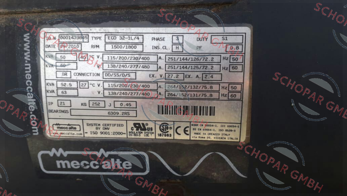 Mecc Alte-Piston for ECO 32-1L/4  price