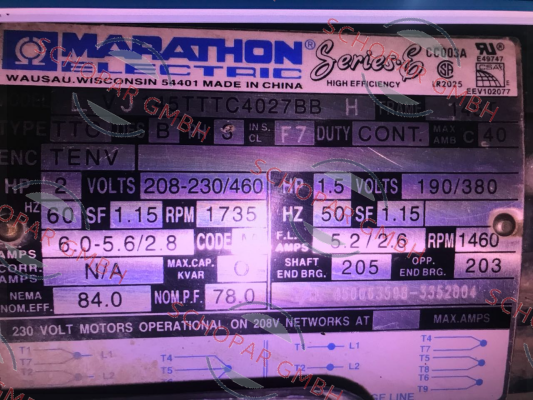 Marathon (Regal)-145TTTC4027BB obsolete, replaced by 145TTFC6027  price
