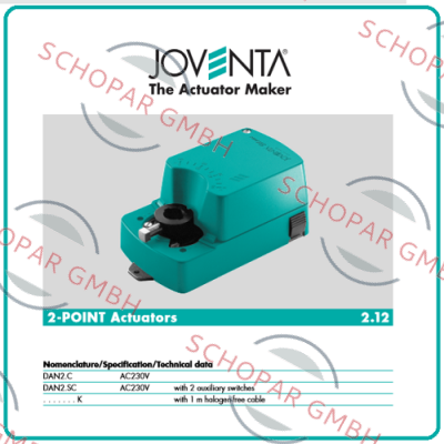 Joventa-DAN2.SC price