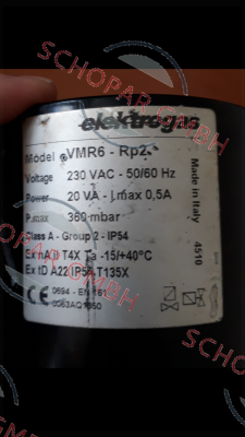 Elektrogas-VMR6-Rp2 - 230VAC - 360mbar price