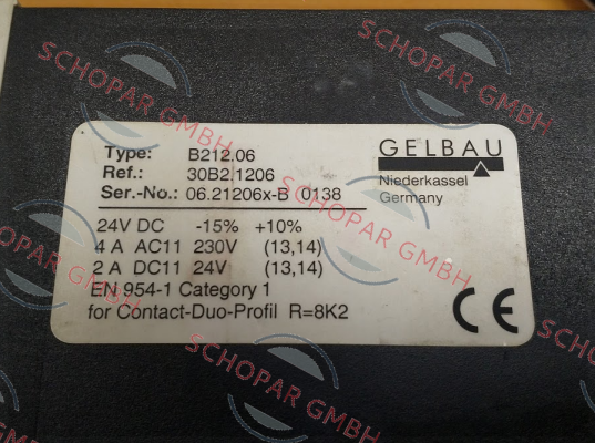 Gelbau-B212.06, Ref:30.B2.1206 price