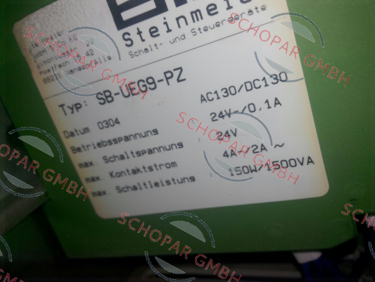 BFZ STEINMEIER-SB-UEG9-PZ price