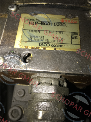 Taco-H1B-B00-1000/R  price