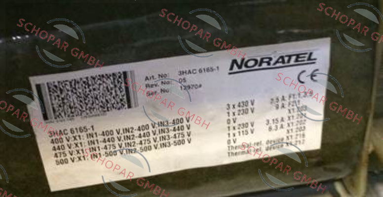 Noratel-3HAC 6165-1 price