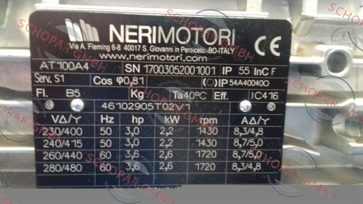 Neri Motori-AT100A  price