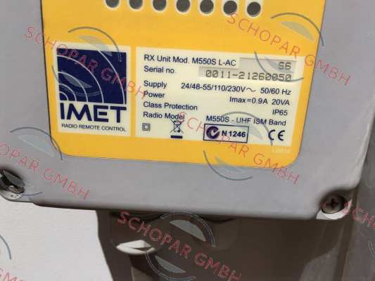 IMET-21260050 Type M550S WAVE S6 0011  price