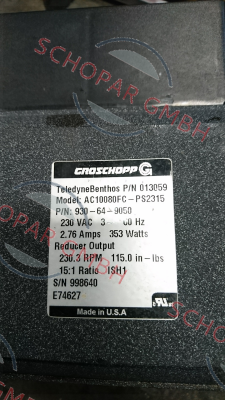 Groschopp-930-64-9050  OEM price