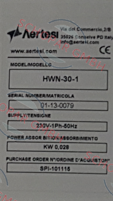 Aertesi-HWN30/40 price