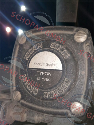 Kockum Sonics-TYFON KT 75/400 price