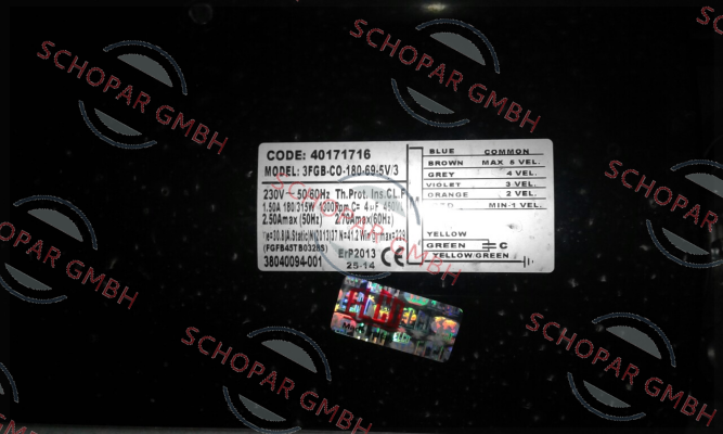 Elco-3FGB-CO-180-69-5V/3 , Cod:40171716 price