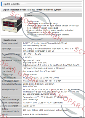 Minebea-TMD-100  price