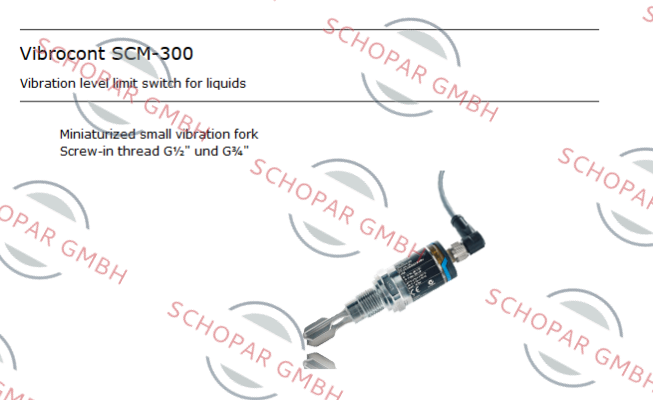 ACS CONTSYS-111000074 Type Vibrocont SCM 300 K 2 GA 01 S price
