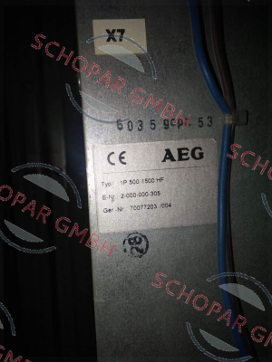 AEG-1P 500-1500 HF price