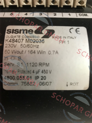 Sisme Spa-k48407 M02036 price