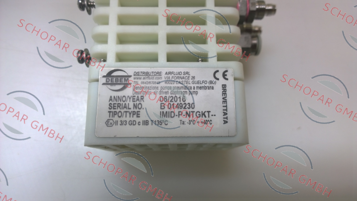 Debem-800.005 PP (PNTGRT) Type JP-800.5 PP ¼" price