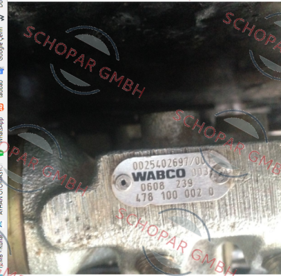 Wabco-478 100 002 0 price