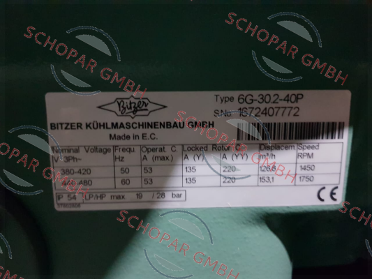 Bitzer-6GE-34Y-40P 400V  price