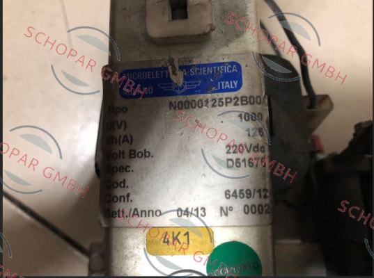 Microelettrica Scientifica-N0000125P2B00 old code, new code N00001250200004 price