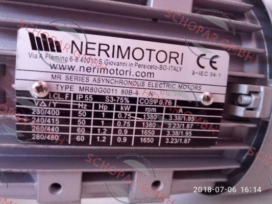 Neri Motori-DNB0R080A41-B14 price