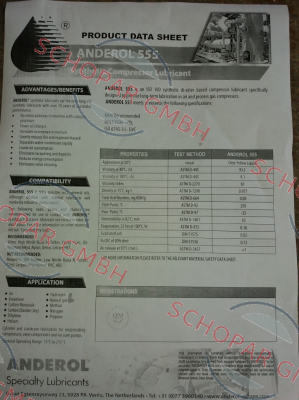 Anderol-ANDEROL 555 (12 x 1 LT) price