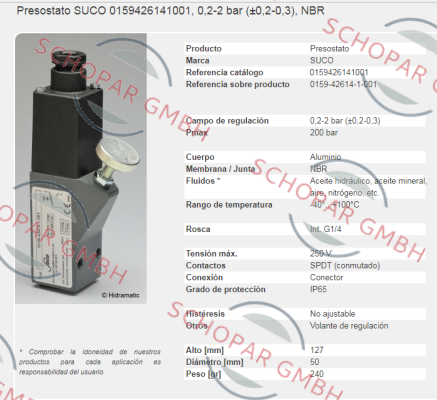 Suco-0159-42614-1-001 price