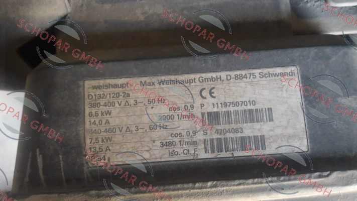 Weishaupt-P/N  111 974 0715/2 price