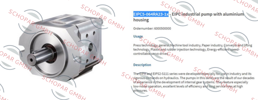 Eckerle-EIPC5-064RA23-1X price