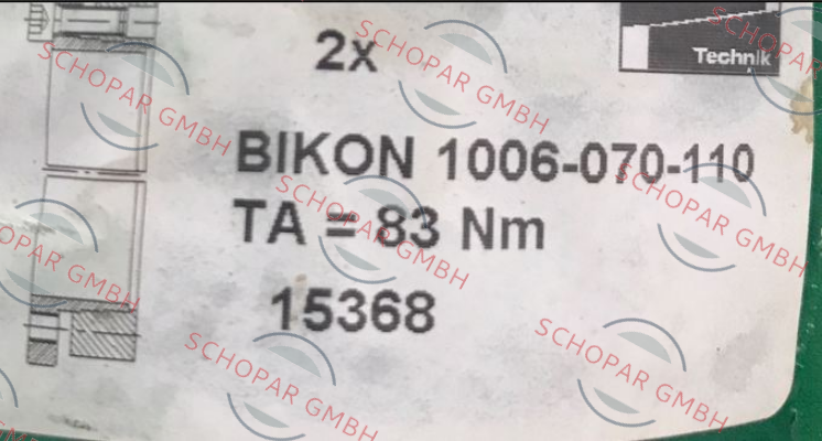 Bikon-1006-070-110 price